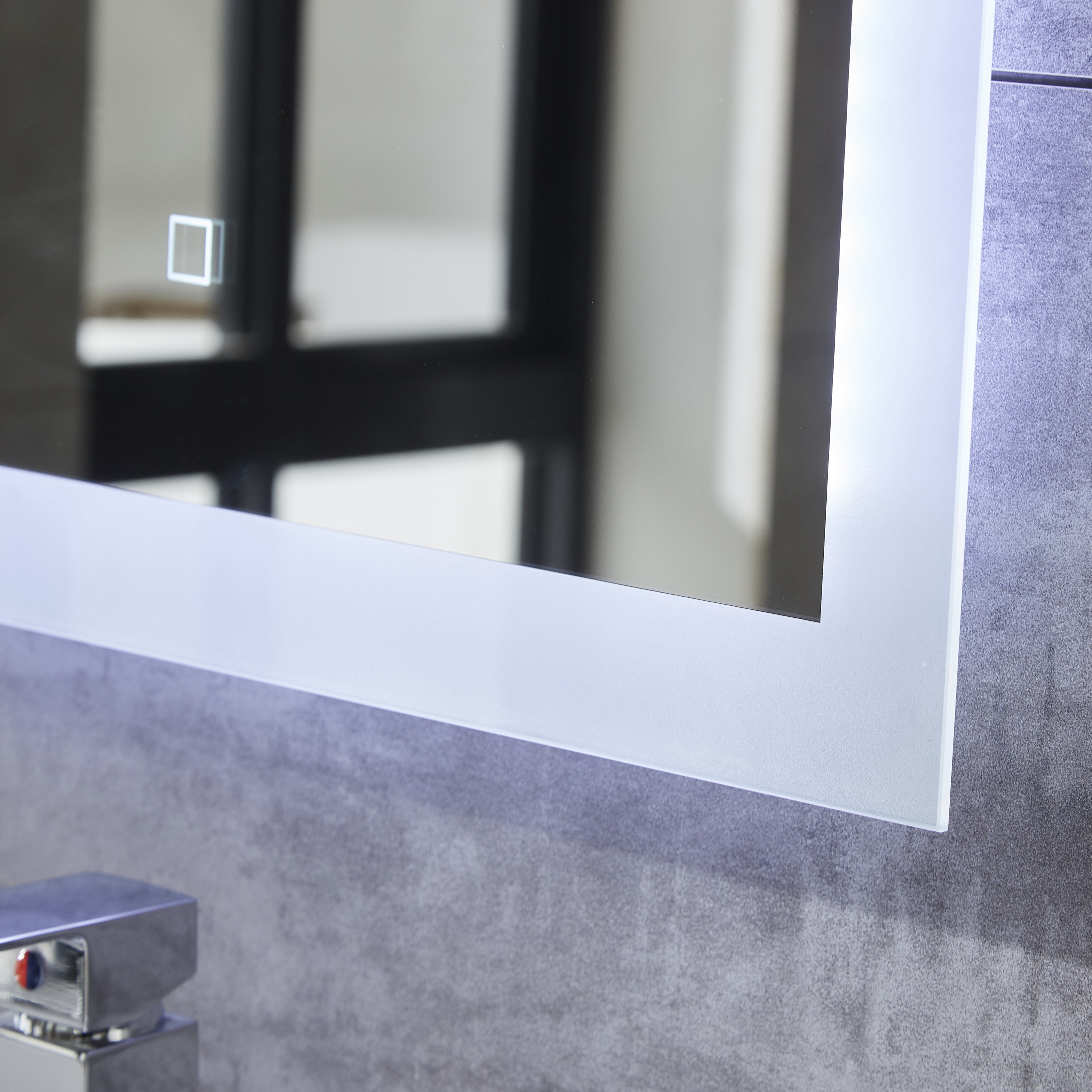 Bathroom LED Mirror with Light Backlit Touch Sensor And Bluetooth