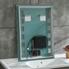 CE IP44 New Style 2 Sides Frame Illuminated Copper-free LED Bathroom Mirror Hot Selling