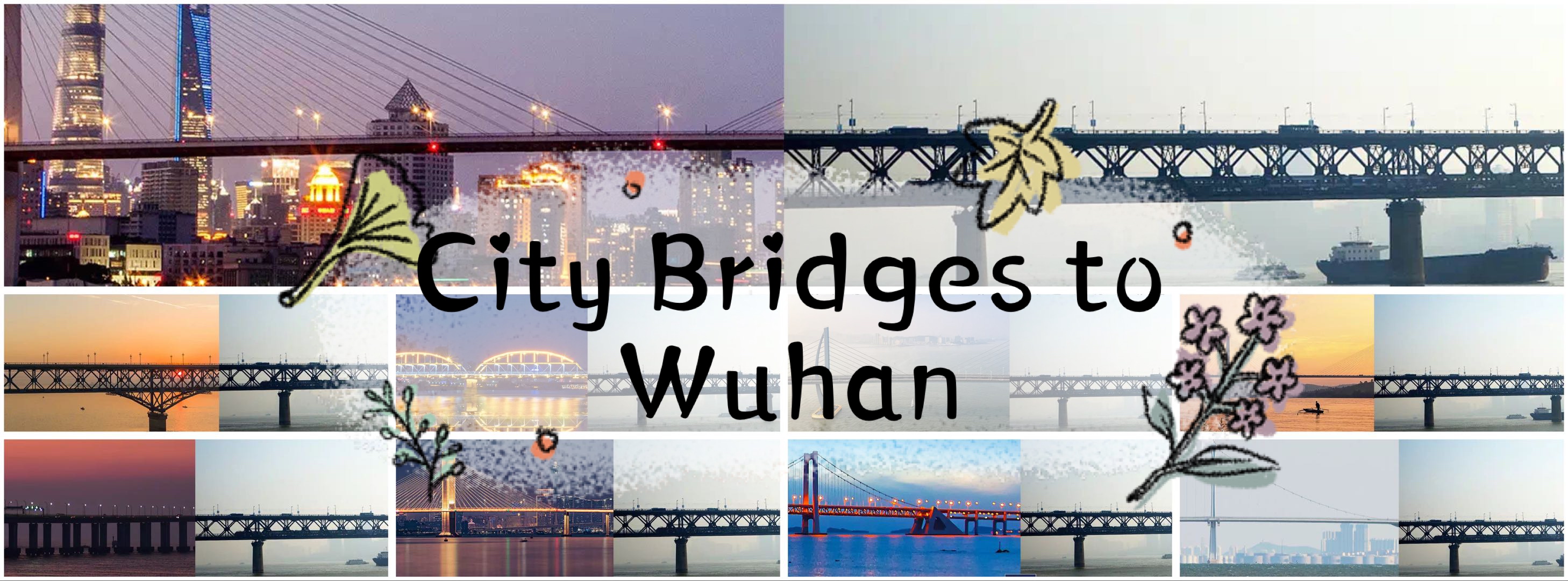 city bridges to Wuhan