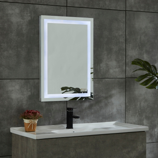 CE IP44 New Style 4 Sides Frame Copper-free Illuminated LED Bathroom Mirror