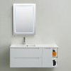 Wall Mounted Bathroom Cabinet White Color