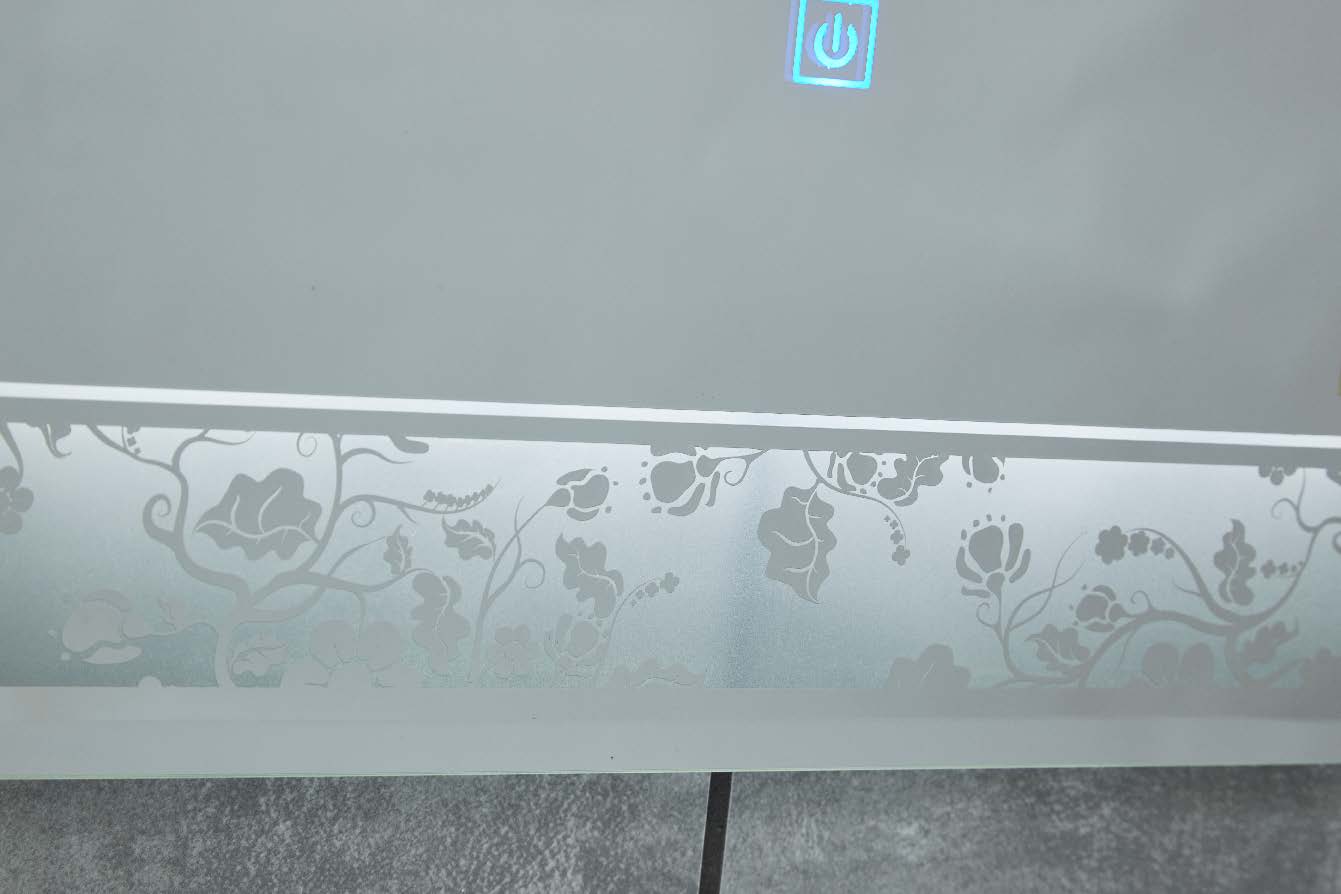 Copper-free Bathroom LED Mirror with Super White Glass