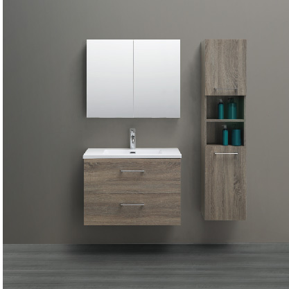bathroom cabinet with mdf material and ceramic basin side cabinet mirror cabinet cabinet vanity
