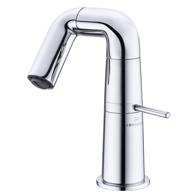 Single Handel Basin Mixer Vanity Sink Hot Cold Water Faucet Black Mixer Taps Bathroom Faucets