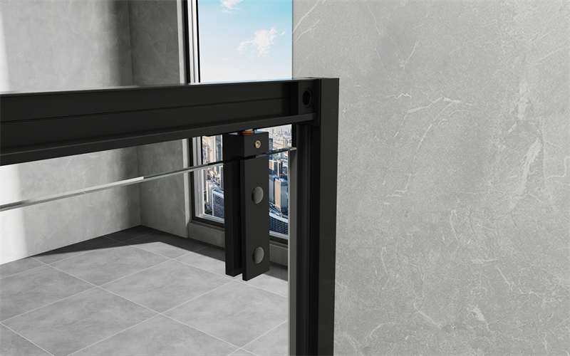 Custom Size Frameless Shower Enclosure 8mm 10mm Tempered Glass For Villa Bathrooms