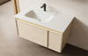 80cm Matte Sage Handleless Floating Vanity | ENTOP