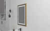 EML-0619 Gold Frame LED mirror Backlit Bathroom Mirror | Custom Size | Entop OEM/ODM Manufacturer