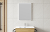 Floor-standing Double Drawer Bathroom Vanity with Black Metal Frame | Custom Size, Color & Material | Entop OEM/ODM Manufacturer