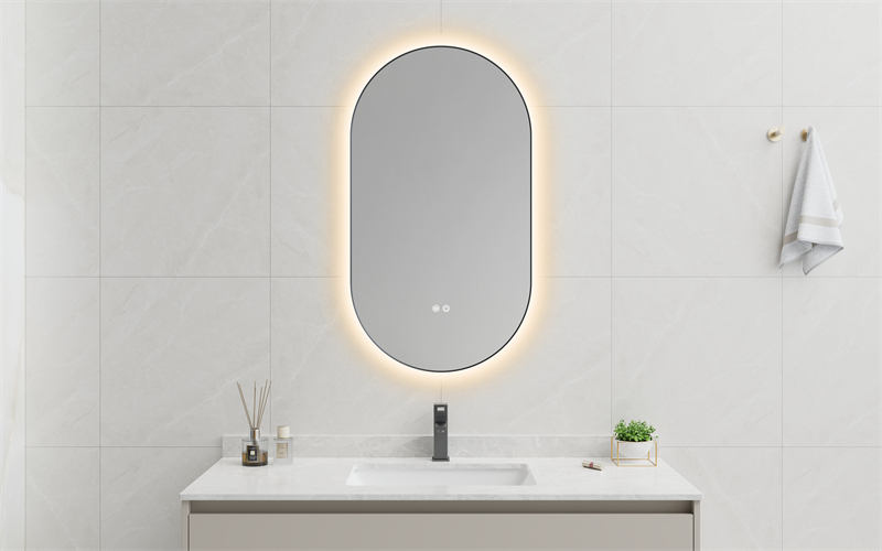 EML-2715 Touch Control Anti-fog LED Mirror | Custom Size | Entop OEM/ODM Manufacturer
