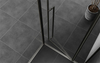 Walk In Shower Screen 10mm Clear Tempered Glass For Luxury Hotel Bathrooms