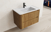 Modern Wall-Mounted Bathroom Vanity Cabinet | Custom Size, Color & Material | OEM/ODM Manufacturer