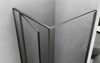 Walk In Shower Screen 10mm Clear Tempered Glass For Luxury Hotel Bathrooms