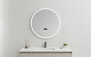 EML-1154 Smart Touch Control LED Mirror With time display and Bluetooth| Custom Size | Entop OEM/ODM Manufacturer