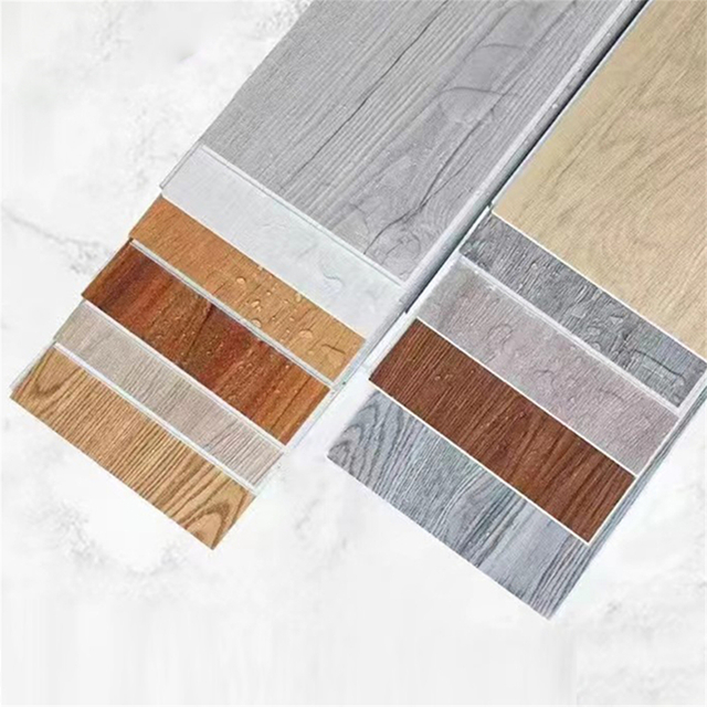 SPC luxury interlocking plastic flooring for home