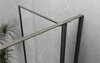 Walk In Shower Screen 10mm Clear Tempered Glass For Luxury Hotel Bathrooms