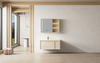 80cm Matte Sage Handleless Floating Vanity | ENTOP