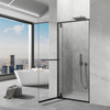 Custom Size Frameless Shower Enclosure 8mm 10mm Tempered Glass For Villa Bathrooms