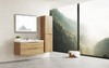 Minimalist Light Wood Floating Vanity Light Wood Floating Vanity | Custom Size, Color & Material | Entop OEM/ODM Manufacturer