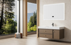 MDF Double Drawer Bathroom Vanity with Side Cabinet | Custom Size, Color & Material | Entop OEM/ODM Manufacturer