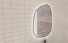 EML-11263 Anti-fog Irregular LED Bathroom Mirror | Custom Size | Entop OEM/ODM Manufacturer