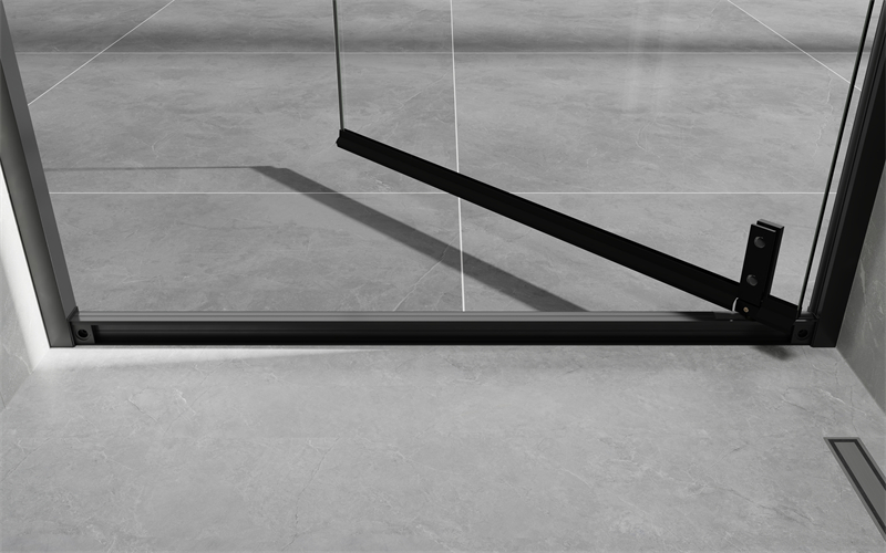 Custom Size Frameless Shower Enclosure 8mm 10mm Tempered Glass For Villa Bathrooms