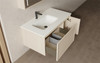 80cm Matte Sage Handleless Floating Vanity | ENTOP