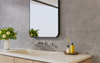 EM-3552 Minimalist Wall Mirror Black Frame Bathroom Mirror | Custom Size | Entop OEM/ODM Manufacturer