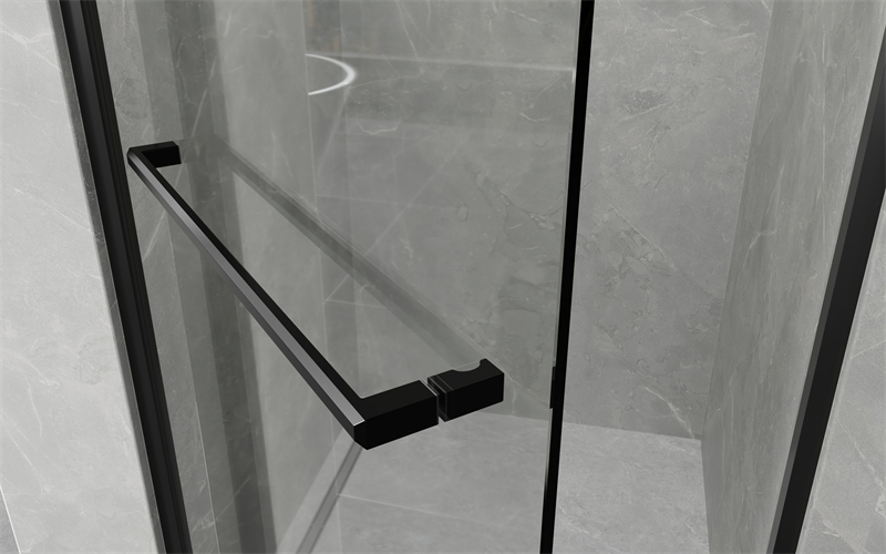 Custom Size Frameless Shower Enclosure 8mm 10mm Tempered Glass For Villa Bathrooms