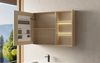 80cm Matte Sage Handleless Floating Vanity | ENTOP