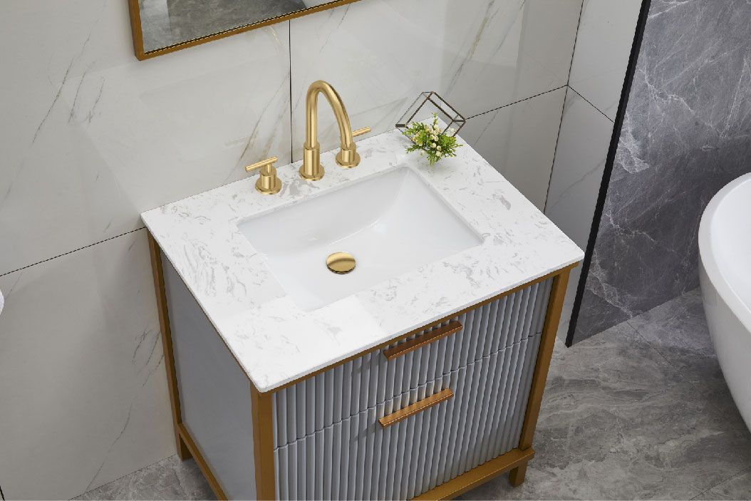 Luxury Modern PVC Bathroom Cabinets