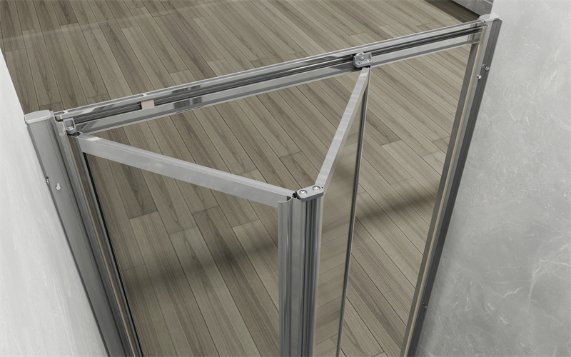 Wholesale Complete Shower Room Unit 8mm Tempered Glass 304 Stainless Steel For Hotel Contractors Bulk Supply