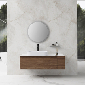 100cm Matte Charcoal Floating Bathroom Vanity | ENTOP