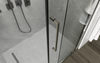 Bypass Sliding Shower Door 8mm Frosted Tempered Glass For Commercial Wholesale