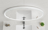 EML-1154 Smart Touch Control LED Mirror With time display and Bluetooth| Custom Size | Entop OEM/ODM Manufacturer