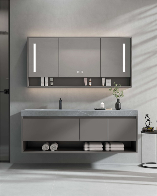 European Style Washroom Modern Bathroom Vanity, Bathroom Cabinets for Sale