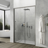 Bypass Sliding Shower Door 8mm Frosted Tempered Glass For Commercial Wholesale