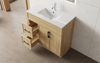 Storage Bathroom Vanity Floor Standing Double Door with Drawers | Custom Size, Color & Material | Entop OEM/ODM Manufacturer