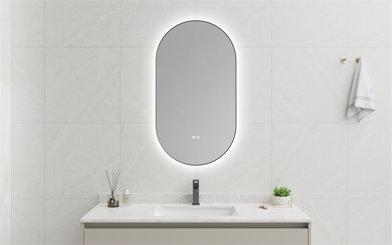 EML-2715 Touch Control Anti-fog LED Mirror | Custom Size | Entop OEM/ODM Manufacturer